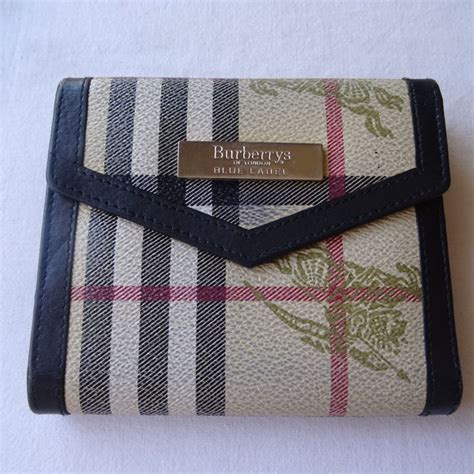 burberry london blue label wallet|Burberry of London Blue Label / Two lapels / Wallet and .